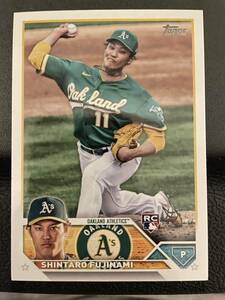 topps 藤浪晋太郎 Oakland Athletics #561 RC 野球カード トップス 