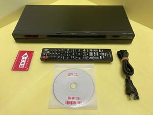 SHARP シャープ BDレコーダー BD-NW1100 2番組同時録画 HDDは交換新古品1TB(使用時間0h/3回) 整備済完全動作品(1ヶ月保証) 長期使用期待