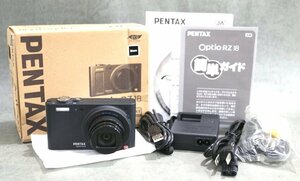 １円～【デジタルカメラ】ペンタックス PENTAX OPTIO RZ18 箱 全付属品付き 美品