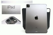 1円～ Apple iPad Pro Wi-Fi + Cellular 第2世代 11インチ [ A2230 MXE82J/A ] 1TB グレイ 純正ケース付 初期化済み_画像7