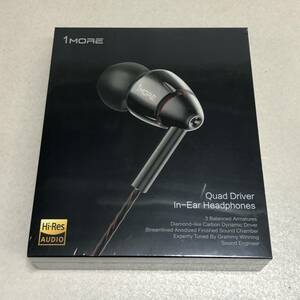 【Quad Driver In-Ear 1MORE E1010 カナル型 有線 リモコン・マイク付】定形外