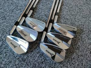 【中古】スリクソン ZフォージドⅡ 2023 5-PW　6本セット　KBS　TOUR120