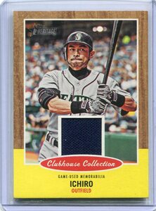 2011 Topps Heritage Clubhouse Collection Relic #CCR-IS Ichiro Jersey イチロー ジャージ カード