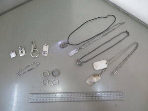 ^*GUCCI Gucci SV925 silver ring breath necklace etc. various together 