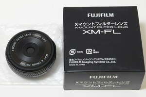 富士フイルム FUJIFILM Xマウントフィルターレンズ XM-FL ブラック