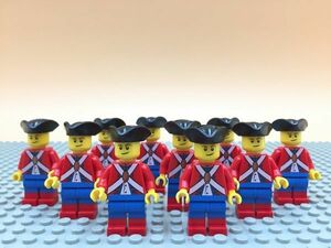 U18　レゴ　ミニフィグ　兵隊・海兵隊　10個セット　新品未使用　LEGO社純正品