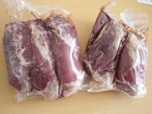 道東産直★逸品　エゾ鹿肉【スネ肉】　５Ｋｇ　白糠産