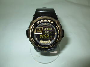 ★中古現状品★CASIO カシオ G-SHOCK 腕時計 G-7700G ブラック×ゴールド