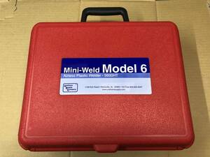 プラスチック溶接機 Mini-weld MODEL 6 Airless Plastic Welder-5600HT カウリング補修