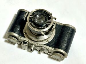 【動作品】ドイツ製沈胴35mmカメラ　ウィルギン・エディネックス 0型　Wirgin Edinex -0 24x36mm判