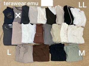 しまむら terawearemu dearful プチプラのあや トップス アウター 半袖 長袖 トレーナー ズボン パンツ 服