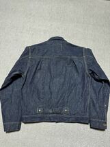 FULLCOUNT フルカウント Gジャン ファースト1st S2107 W WWII (WPB Regulation) 13.5oz Original Selvedge Denim (Tシャツ無し)_画像2