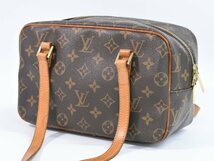 本物 ルイヴィトン LOUIS VUITTON LV シテ MM モノグラム ショルダーバッグ ブラウン M51182_画像2