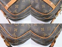 本物 ルイヴィトン LOUIS VUITTON LV リポーター PM モノグラム ショルダーバッグ ポシェット ブラウン M45254_画像6