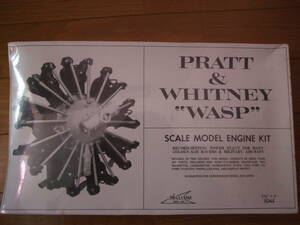 プラット アンド ホイットニー ワスプ エンジン キット １／８ ウィリアムズ ブラザース社 PRATT AND WHITNEY WASP Engine Kit １1/2