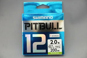 即決!!シマノ★ピットブル12 2.0号 200ｍ★新品 SHIMANO PITBULL