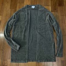 ほぼ未使用! BAREFOOT DREAMS for Ron Herman CozyChic Ultra Lite Cardigan ロンハーマン RHC ベアフットドリームス ニット カーディガン_画像2