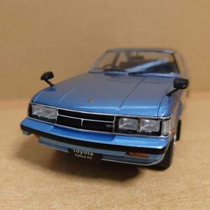 1/24 Toyota Celica CELICA XX coupe 1978 light blue WHITEBOX made die-cast made minicar 