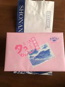 湘南名物　江ノ島タコせんべい　約1.000円のお品物