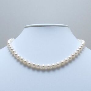 本真珠ネックレス(湖水)6.5~7.5㎜ ☆高級☆新品