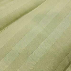 枕カバー サテン織り 高密度織り 綿100% ホテル品質 かぶせ式 LL 70x50cm グリーン 送料250円の画像2