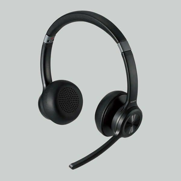 エレコム　LBT-HSOH20BK　Bluetooth対応ヘッドセット　ノイズリダクションマイク機能付き　ブラック　LBTHSOH20BK 126