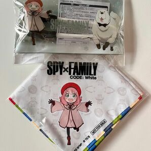 ★非売品★新品未使用未開封★SPY&FAMILY★クリアケース★ボンドの肉球ミニトング★ハンカチ★3点セット★1★