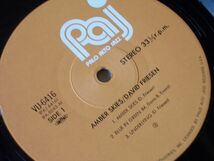 P2903　即決　LPレコード　デビッド・フリーゼン&チック・コリア『アンバー・スカイズ』　国内盤　帯付_画像3