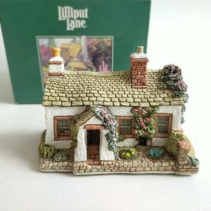 リリパットレーン「ROSE COTTAGE-SKIRSGILL」1994 LILLIPUT LANE ミニチュアハウス イギリス 英国 置物 ヴィンテージ アンティーク