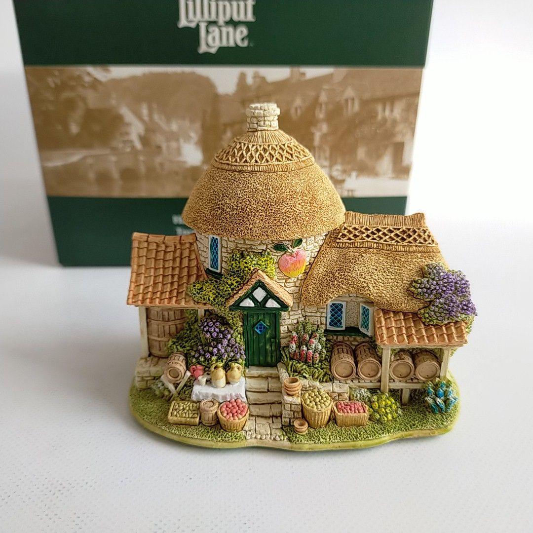 LILLIPUT LANE LITTLE SCRUMPY LILLIPUT LANE Miniaturhaus UK UK Figur Vintage Antik Handgefertigt, Innenausstattung, Ornament, westlicher Stil