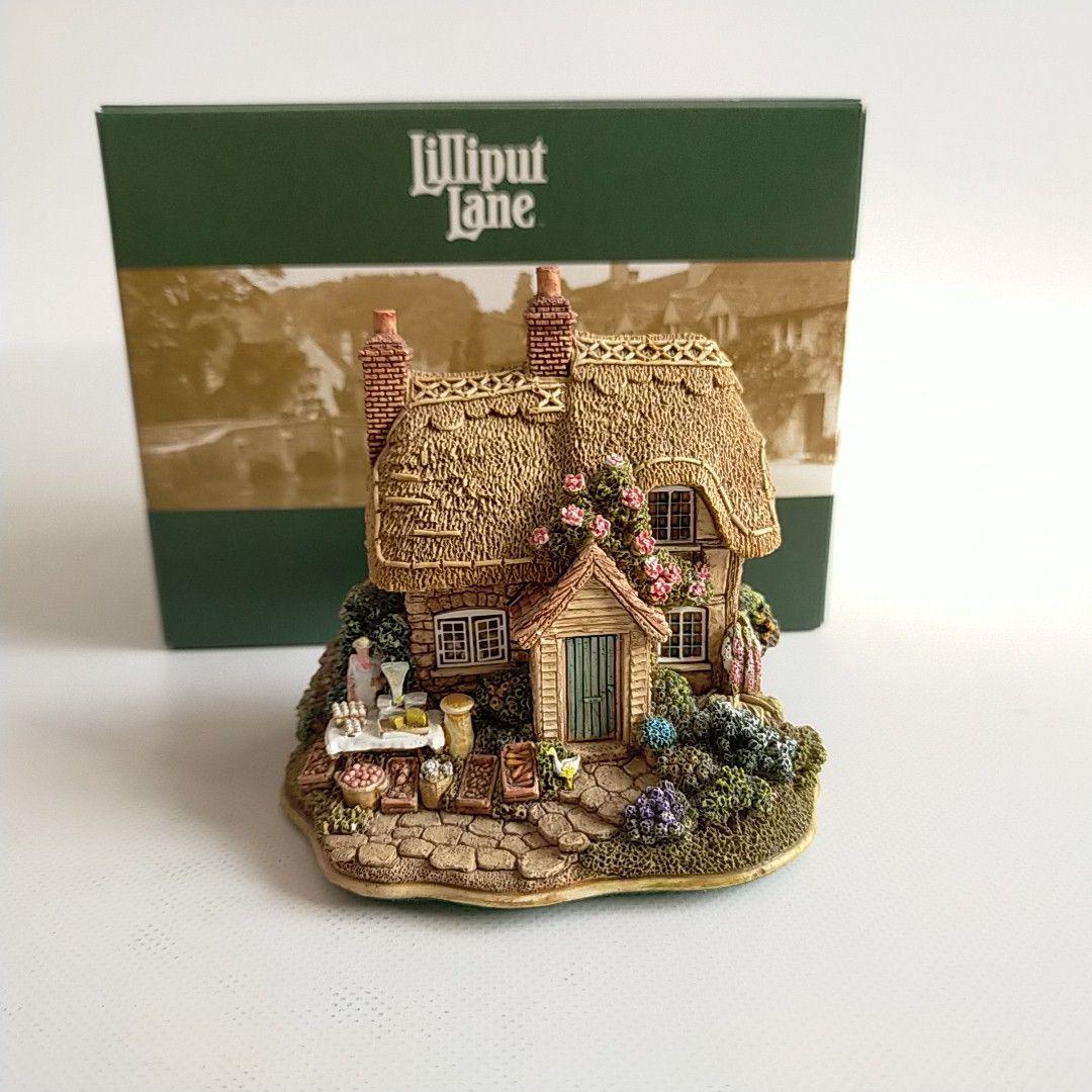 LILLIPUT LANE FRESH TODAY L2256 Miniaturhaus UK UK Figur Vintage Antik handgefertigt, Innenausstattung, Ornament, westlicher Stil
