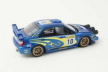 OttO mobile 1/18 スバル インプレッサ WRC モンテカルロ 2002 #10 完成品ミニカー_画像2