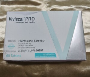 【箱あり★60個】Viviscal Hair Growth Program, Professional 60tablets ビビスカル プロ ヘアケア■匿名配送■