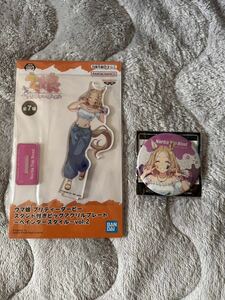 【ウマ娘】ナリタトップロード すごくすごいnamcoコラボ アクリルプレート 缶バッジ 未開封品