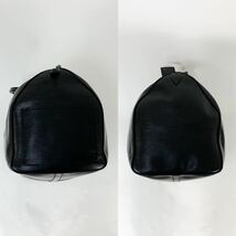 1円 美品 ルイヴィトン エピ キーポル ノワール 旅行バッグ 黒 ブラックLOUIS VUITTON LV キーポル55 ボストンバッグ バンドバッグ_画像4