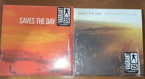 SAVES THE DAY LP /SOUND THE ALARM 10inch vinyl×2 + STAY WHAT YOU ARE 10inch vinyl×2/インサート シュリンク付き