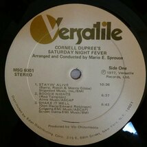 LP3780☆US/Versatile「 Cornell Dupree / Cornell Dupree's Saturday Night Fever / MSG-6001」_画像4