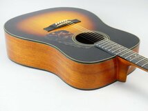 www76 美品 Morris モーリス M-01 TS アコースティック ギター ソフトケース付き_画像5