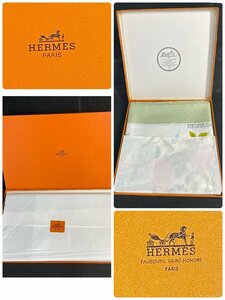 SA345 ◆HERMES◆エルメス◆マフラー◆スカーフ◆シルク100％◆２点　【1円スタート】