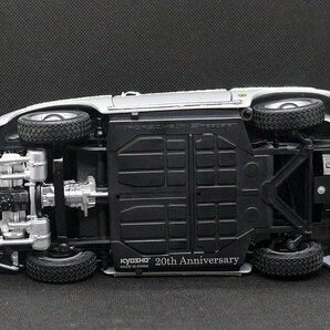 京商 KYOSHO 1/18 ポルシェ 356A スピードスター シルバー 20周年記念特別モデル ダイキャスト ミニカー 2030306の画像8
