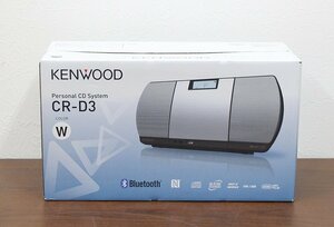 ケンウッド Kenwood パーソナルオーディオシステム CR-D3-W ホワイト ワイドFM Bluetooth NFC対応 コンポ 2032610