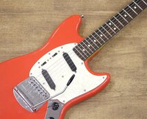 スクワイヤー Squier by Fender FSR Classic Vibe Mustang Fiesta Red ムスタング フエスタレッド エレキギター 楽器 2031112_画像1