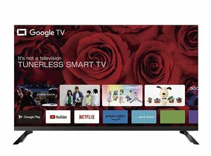 ゼル チューナーレス スマートテレビ TL-3202FHD 32v型 GoogleTV機能搭載 Xell ドン・キホーテ 情熱価格 未使用品 2035203