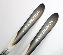 ROSSIGNAL/ロシニョール T-power PLEASURE 10.5 スキー板 158cm ビンディング,ストック付き ホワイト ウィンタースポーツ 冬季 中古_画像2