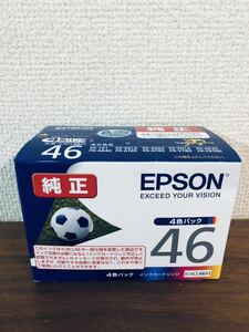 送料無料◆エプソン 純正インクカートリッジ IC4CL46A1 4色パック 期限2025.01 IC4CL46 新品