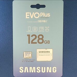 【新品未開封】Samsung microSD 128GB EVO Plus SDHCメモリーカード SDカード SDHCカード