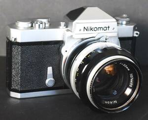 Nikomat ニコマートFTN◆NIKKOR-S Auto 50mm F1.4◆皮ケース入り◆新品同様◆23-12-19-31