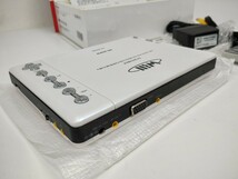 U151【未使用に近い・動作未確認】ダイチ東北　ポータブルDVD WS-205PW/付属品全てあり/コンパクト家電/Will/DVDプレーヤー/映像機器_画像4