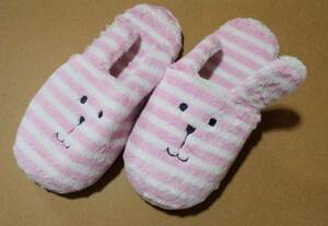  craft Hori k pink stripe pattern ... slippers room shoes 