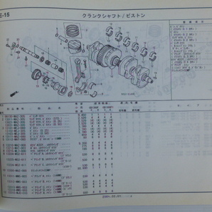 ホンダCB1300スーパーフォアパーツリストCB1300F3/F4/(SC54-1000001～)１版送料無料の画像5